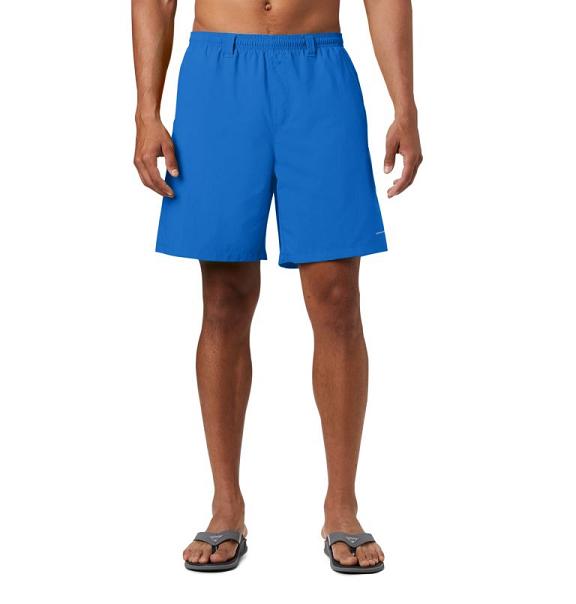 Columbia PFG Backcast III Shorts Blue For Men's NZ34958 New Zealand